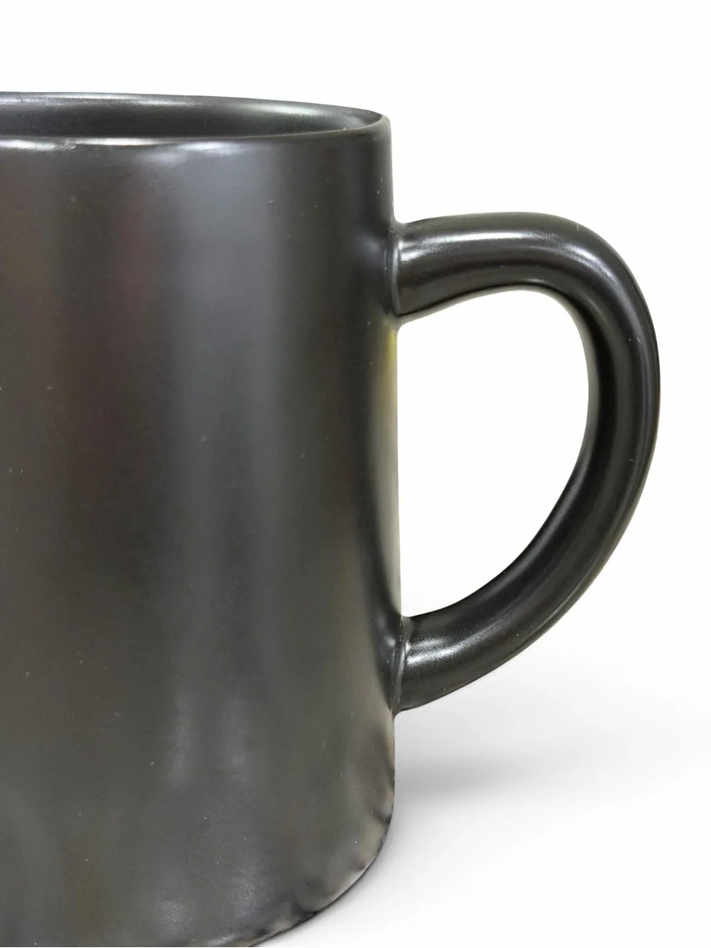 Hearth & Hand by Magnolia 15 oz Matte Black Stoneware Coffee Mug Minimalist Cup